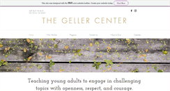 Desktop Screenshot of gellercenter.org