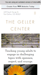 Mobile Screenshot of gellercenter.org